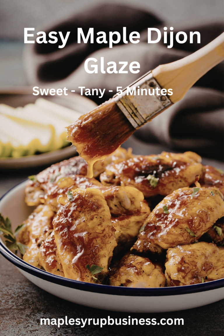 Maple Dijon Glaze